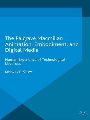 cover image of Animation, Embodiment, and Digital Media